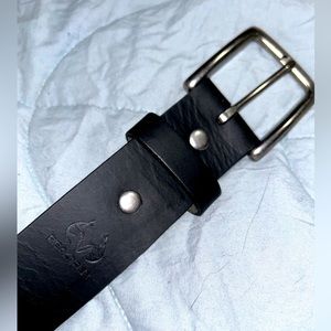 Realtree Black Leather Belt